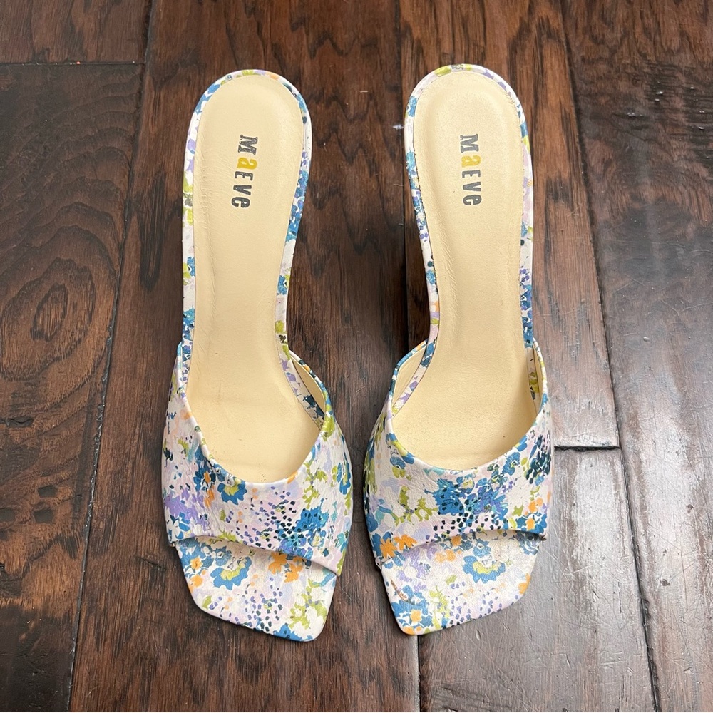 Maeve Multicolor Floral Mules